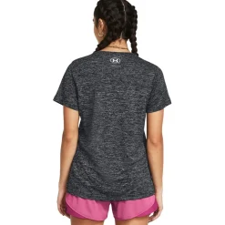 Under Armour Tech Twist Crew T-Shirt Ladies in Black