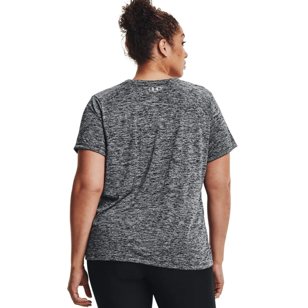 Under Armour Tech Twist T-Shirt Ladies in Grey