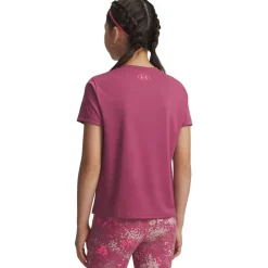 Under Armour Tech Varsity Ss Jn54 in Purple