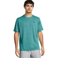 Under Armour Tech Vent Geotessa T-Shirt in Blue