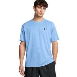 Under Armour Tech Vent Geotessa T-Shirt in Blue