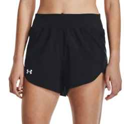Under Armour UA Fly-By Elite High-Rise Shorts in Black