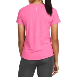 Under Armour UA Launch Elite T-Shirt in Pink