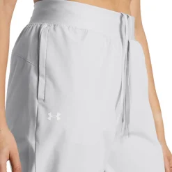 Under Armour UA Rival High-Rise Woven Pants in Grey