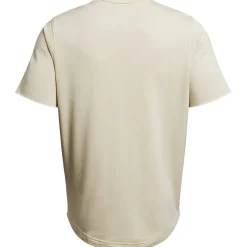 Under Armour UA Rival Terry Crew Neck T-Shirt in Brown