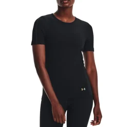 Under Armour UA Rush Seamless T-Shirt in Black