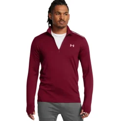 Under Armour Vanish CW 1/4 Zip Top in Red