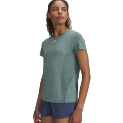Under Armour Vanish Seamless Crew Neck Relaxed Fit T-Shirt in Green