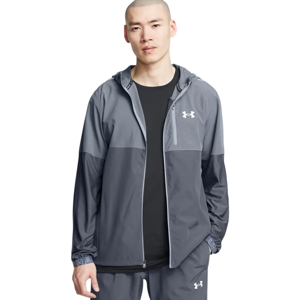 Under Armour Vanish Windbreaker Jacket in Grey