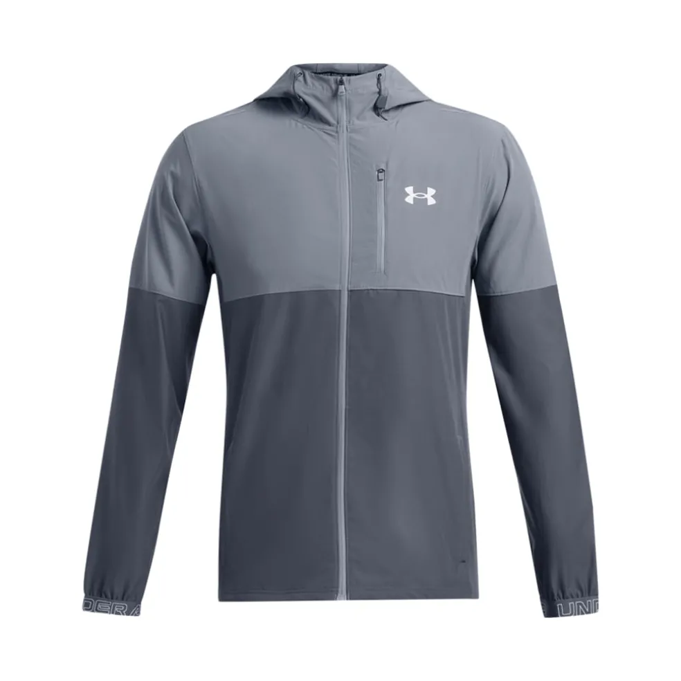Under Armour Vanish Windbreaker Jacket in Grey