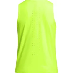 Under Armour Womens Armour Ua Launch Elite Tank Running Vest in Yellow