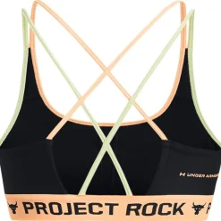 Under Armour Womens Armour Pjt Rck Crsbck Pt Bra Fam Medium Impact Sports in Green