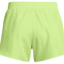 Under Armour Womens Armour Ua Fly By 3 Shorts Gym Shorts in Green