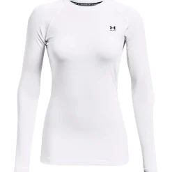 Under Armour Womens Armour Ua Cg Authentics Crew Gym Top in White