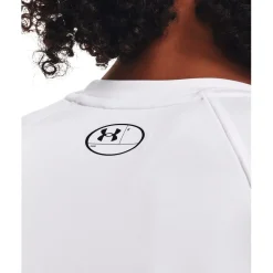 Under Armour Womens Armour Ua Cg Authentics Crew Gym Top in White