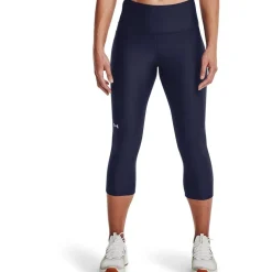 Under Armour Womens Armour Tech Hi Capri in Blue