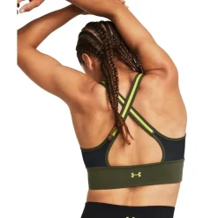 Under Armour Womens Armour Pjt Rck Lets Go Ll Infty Bra Medium Impact Sports in Black