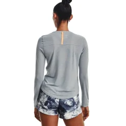 Under Armour Womens Armour Ua Anywhere Longsleeve Running Top in Blue