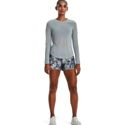 Under Armour Womens Armour Ua Anywhere Longsleeve Running Top in Blue