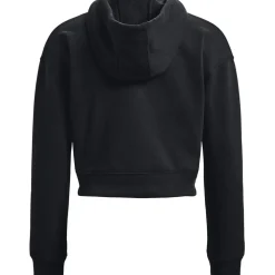 Under Armour Womens Armour Pjt Rck Hw Terry FulL-Zip Hoody in Black