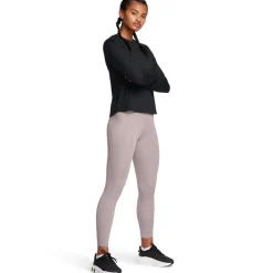 Under Armour Womens Armour Ua Launch Elite Ankle Tights Running Tight in Grey