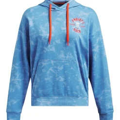 Under Armour Womens Armour Pjt Rck W Udrground Terry Hoody Hoody in Blue