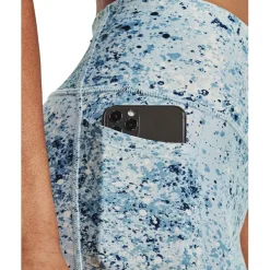 Under Armour Womens Armour Ua Pjt Rock Hg Ankle Legging Capri in Blue