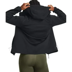 Under Armour Womens Armour Ua Essential Swacket Training Jacket in Black