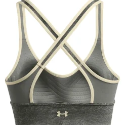 Under Armour Womens Armour Pjt Rck Lg Ll Infty Pt Bra Medium Impact Sports in Green