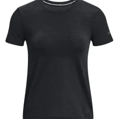 Under Armour Womens Armour Ua Seamless Stride Ss Running Top in Black