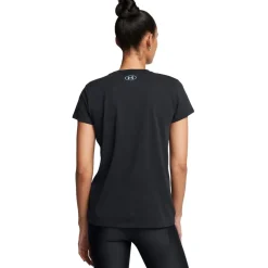 Under Armour Womens Armour Pjt Rck W Underground Core T Gym Top in Black