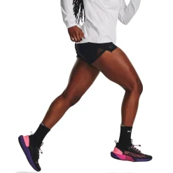 Under Armour Womens Armour Ua Run Stamina 3 Short Running in Black