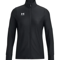 Under Armour Womens Challenger Track Jacket in Black