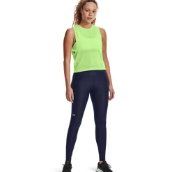 Under Armour Womens Heatgear Performance Tights in Blue