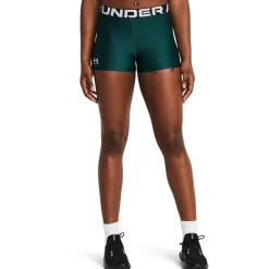 Under Armour Womens Heatgear® Authentics 3 Inch Shorts in Blue