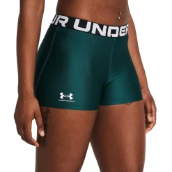Under Armour Womens Heatgear® Authentics 3 Inch Shorts in Blue