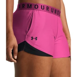 Under Armour Womens Play Up 2 Shorts in Pink