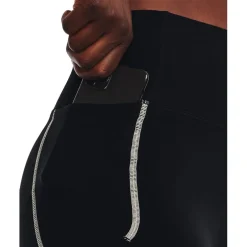 Under Armour Womens Project Rock Meridian Shorts in Black