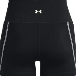 Under Armour Womens Project Rock Meridian Shorts in Black