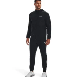 Under Armour Woven Track Pants in Black