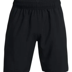 Under Armour Woven Wordmark Shorts in Black