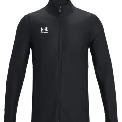 Under Armour Zip Neck Long Sleeve Athletic Top in Black