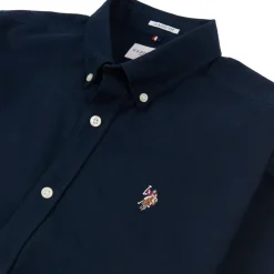 US Polo Assn Oxford Ls Shirt in Blue