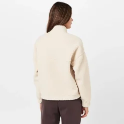 USA Pro Borg Quarter Zip Ld61 in Cream