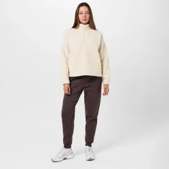 USA Pro Borg Quarter Zip Ld61 in Cream