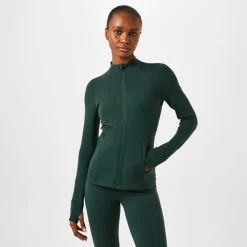 USA Pro Core Fitness Jacket in Green