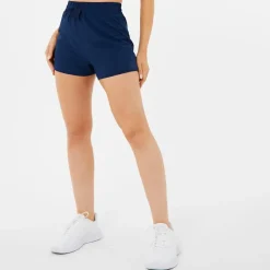 USA Pro Womens 2 In 1 Runner Shorts in Blue