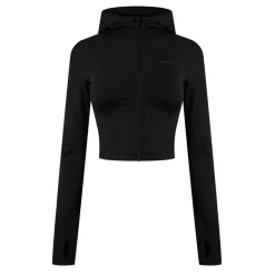 USA Pro Womens Pro Crppd Hoody Jacket in Black