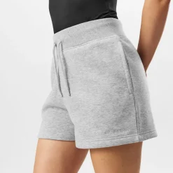 USA Pro Womens Pro Fleece Shorts in Grey