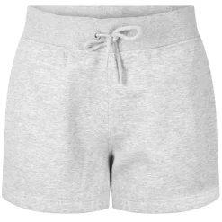 USA Pro Womens Pro Fleece Shorts in Grey